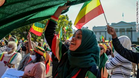 Ecoul războiului Etiopiei reverberează pe străzile din Washington 